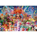 Puzzle 1000 piese Bluebird - Aimee Stewart:A Night at the Circus (Bluebird-Puzzle-F-90707)
