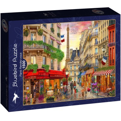 Puzzle 1500 piese Bluebird - Paris Rendez-vous... 2