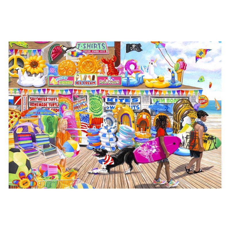 Puzzle 1000 piese Bluebird - Beach...