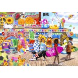 Puzzle 1000 piese Bluebird - Beach Shop (Bluebird-Puzzle-F-90738)