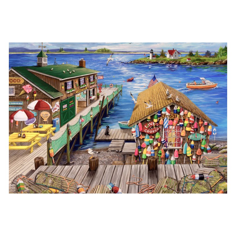 Puzzle 1000 piese Bluebird - Lobster...