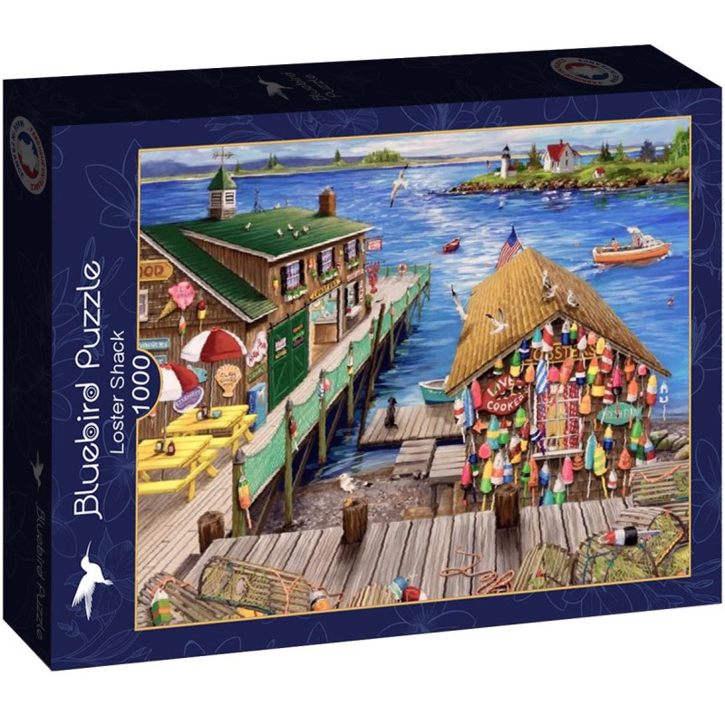 Puzzle 1000 piese Bluebird - Lobster...