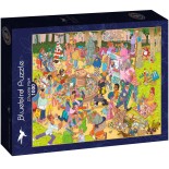 Puzzle 1000 piese Bluebird - Chuckle Park (Bluebird-Puzzle-F-90783)