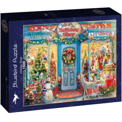 Puzzle 1500 piese Bluebird - Holiday Shop... 2