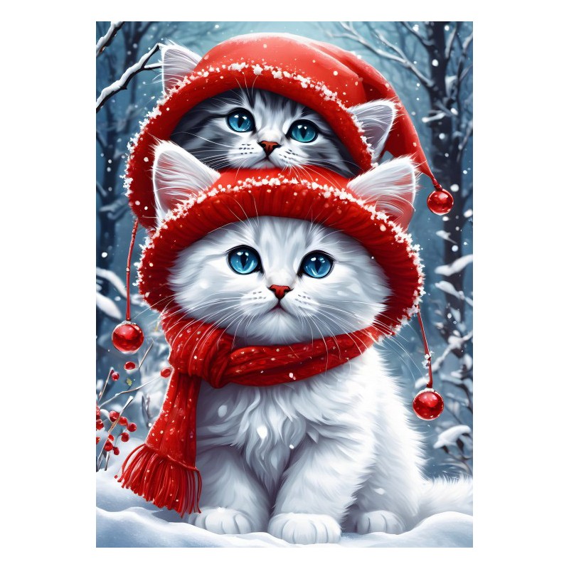 Puzzle 300 piese Bluebird - Kitties...