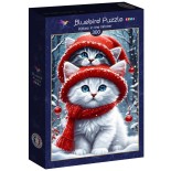 Puzzle 300 piese Bluebird - Kitties in the Winter (Bluebird-Puzzle-F-90802)