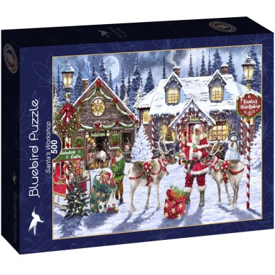 Puzzle 500 piese Bluebird - Santa's Workshop... 2