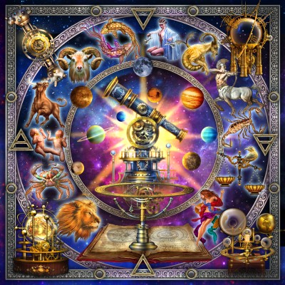 Puzzle 1000 piese Bluebird - Astro Constellation...