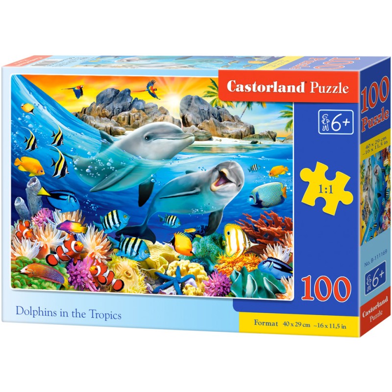 Puzzle 100 piese Castorland -...