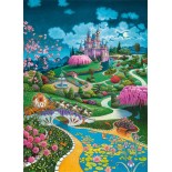 Puzzle 100 piese Castorland - Cinderella's Castle (Castorland-111282)