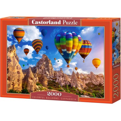 Puzzle 2000 piese Castorland - Colorful Balloons,... 2