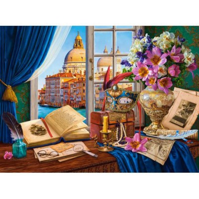Puzzle 2000 piese Castorland - Venetian Still Life...