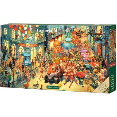 Puzzle 4000 piese Castorland - Carnaval in Rio... 2