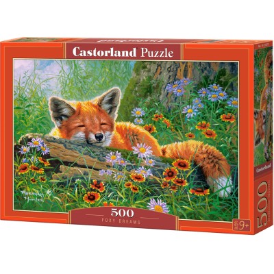 Puzzle 500 piese Castorland - Foxy Dreams (Castorland-53872) 2