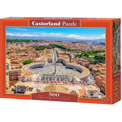 Puzzle 500 piese Castorland - View from the Vatican... 2