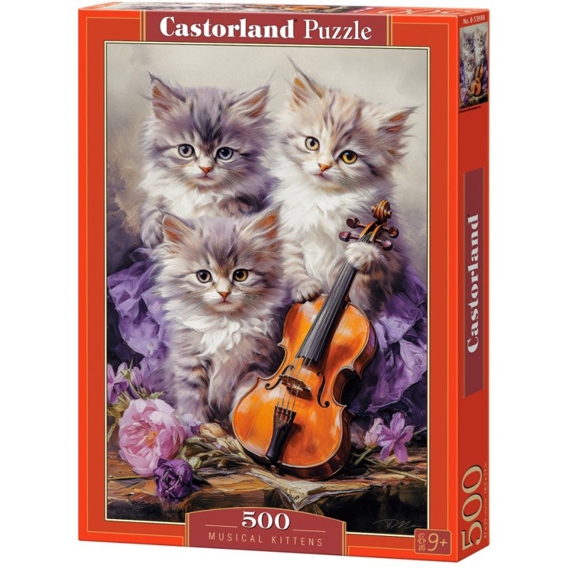 Puzzle 500 piese Castorland - Musical...