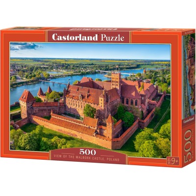 Puzzle 500 piese Castorland - View of Malbork Castle,... 2