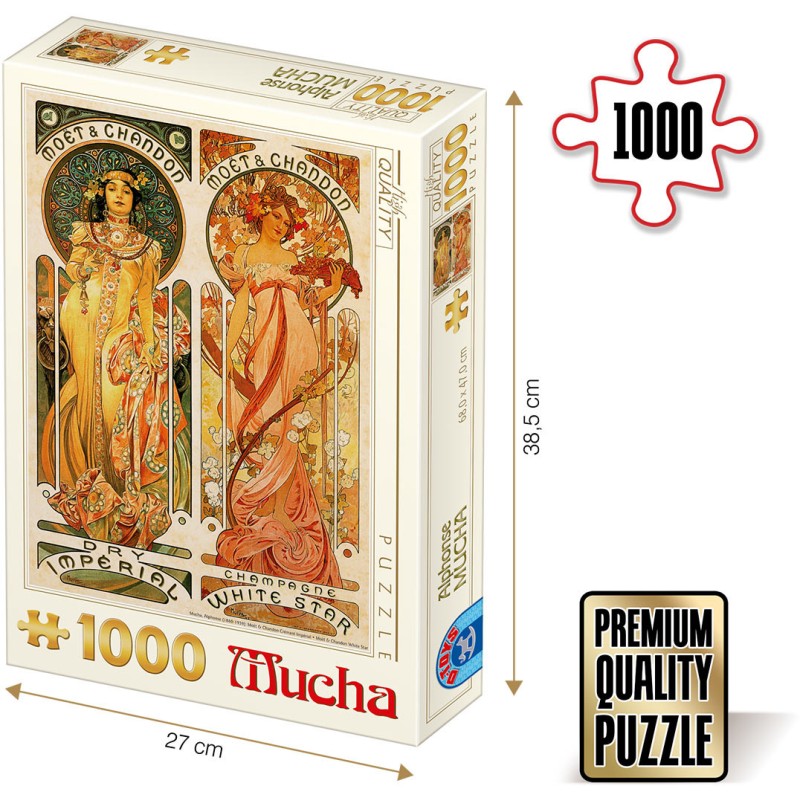 Puzzle 1000 piese D-Toys - Alfons...