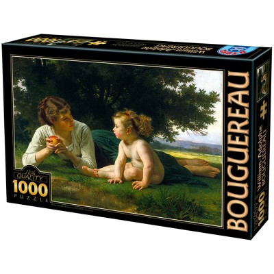 Puzzle 1000 piese D-Toys - William Bouguereau:Temptation... 2