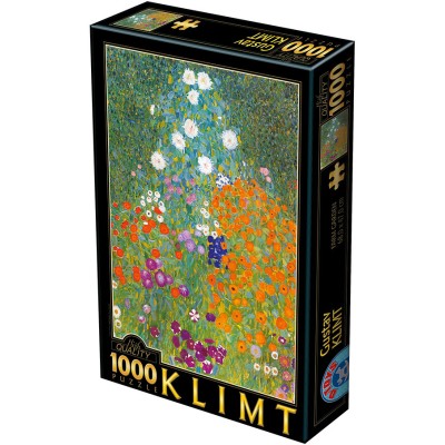 Puzzle 1000 piese D-Toys - Gustav Klimt:Farm Garden... 2