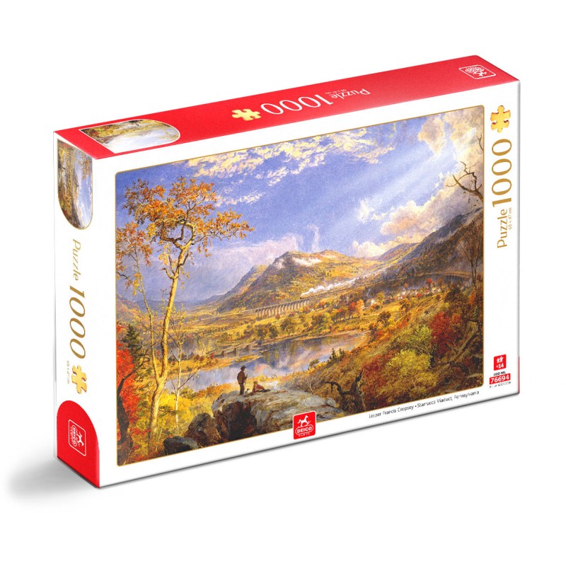 Puzzle 1000 piese D-Toys - Starrucca...