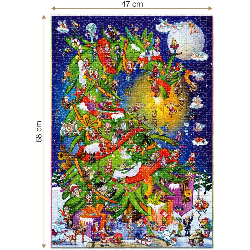 Puzzle 1000 piese Roovi - Christmas...