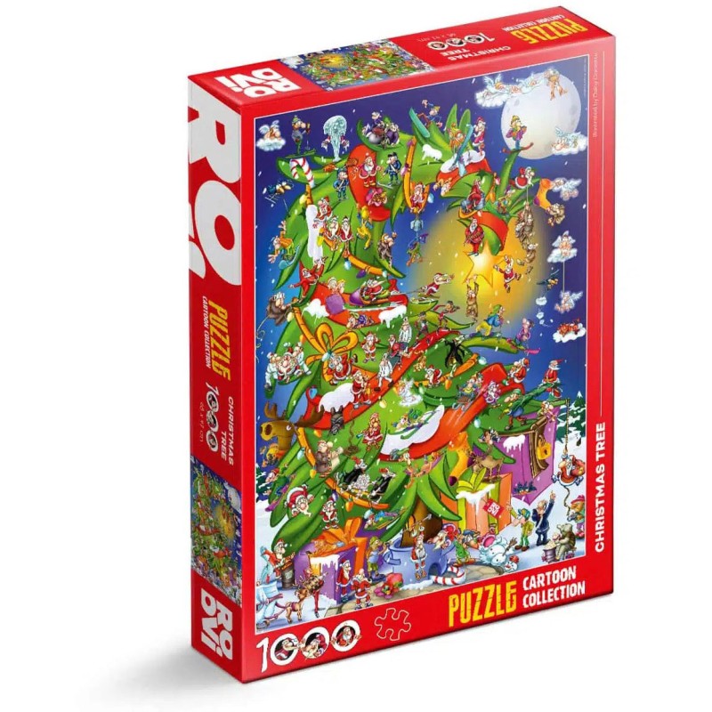 Puzzle 1000 piese Roovi - Christmas...
