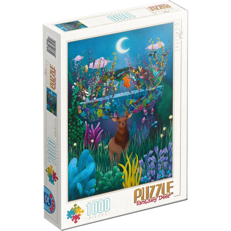 Puzzle 1000 piese D-Toys - Demeter...