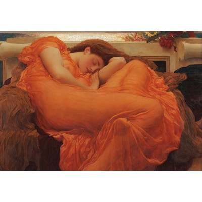 Puzzle 1000 piese D-Toys - Frederic Leighton - Flaming...