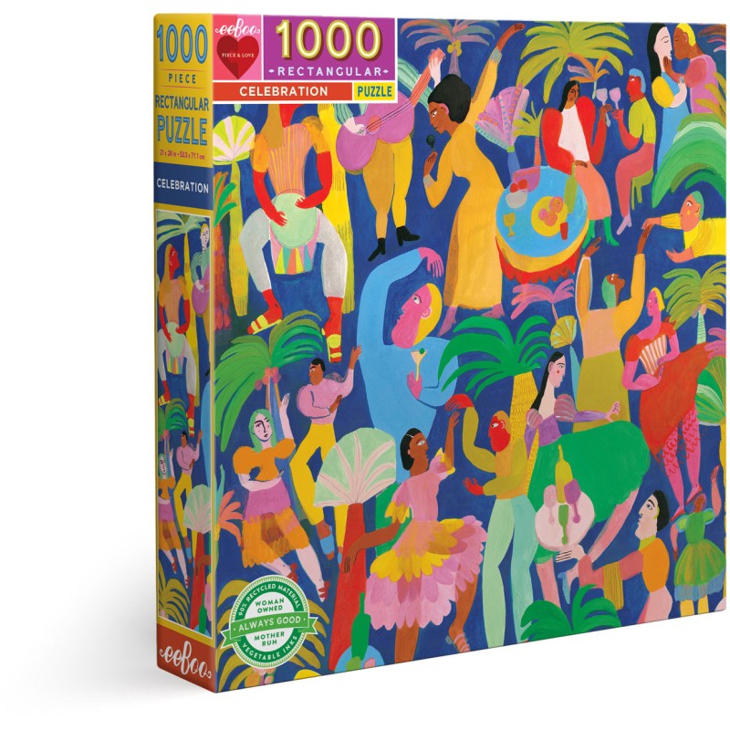 Puzzle 1000 piese eeBoo - CELEBRATION...