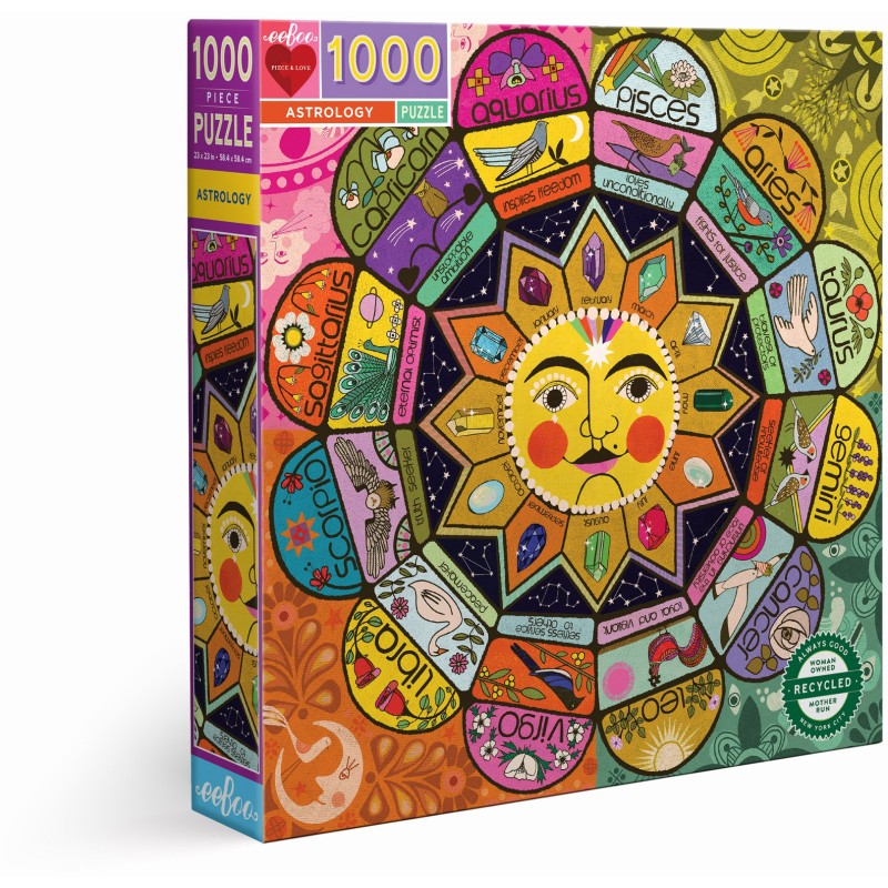 Puzzle 1000 piese eeBoo - Astrology...