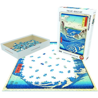 Puzzle 1000 piese Eurographics - Hiroshige Utagawa:Naruto... 2