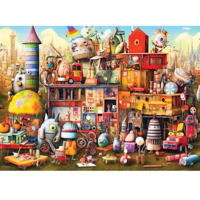 Puzzle 500 piese XXL Eurographics - Misfit Toys by Ray...