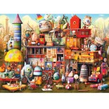 Puzzle 500 piese XXL Eurographics - Misfit Toys by Ray Powers (Eurographics-6500-5909)