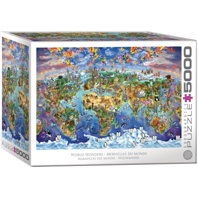 Puzzle 5000 piese Eurographics - World Wonders... 2