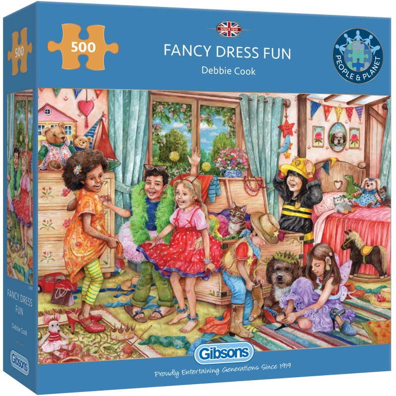 Puzzle 500 piese Gibsons - Fancy...