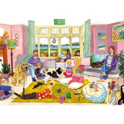 Puzzle 2x500 piese Gibsons - A Dog's Life (Gibsons-G5065) 2