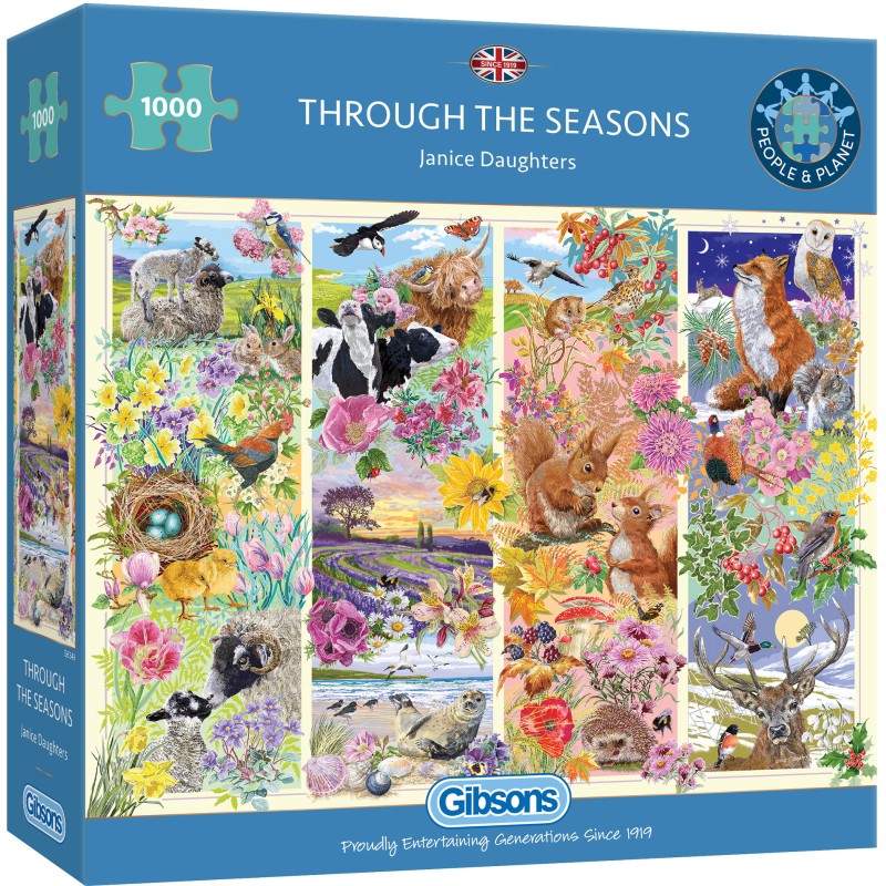 Puzzle 1000 piese Gibsons - Through...