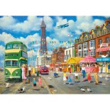 Puzzle 1000 piese Gibsons - Blackpool Promenade (Gibsons-G6351)