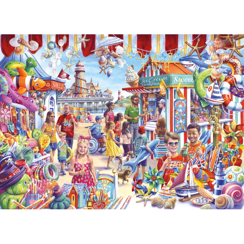 Puzzle 1000 piese Gibsons - Seaside...