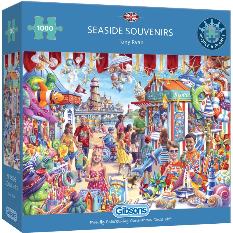 Puzzle 1000 piese Gibsons - Seaside...