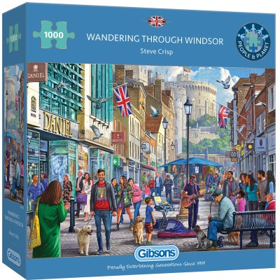 Puzzle 1000 piese Gibsons - Wandering Through Windsor... 2