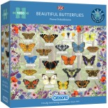 Puzzle 1000 piese Gibsons - Beautiful Butterflies (Gibsons-G6366)