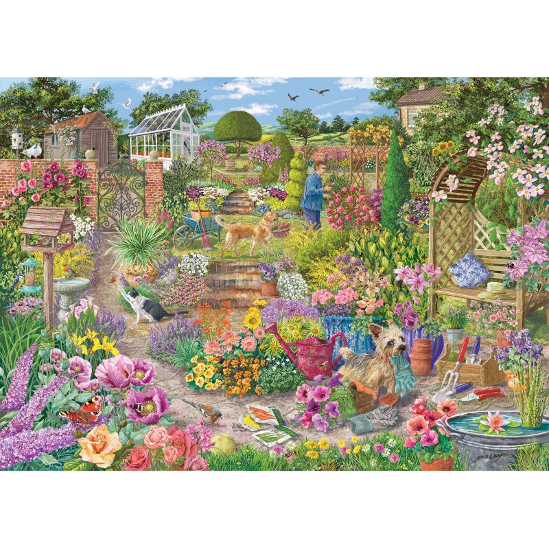 Puzzle 1000 piese Gibsons - Garden in...