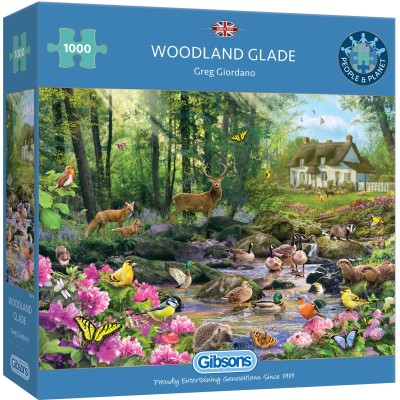 Puzzle 1000 piese Gibsons - Woodland Glade (Gibsons-G6370) 2