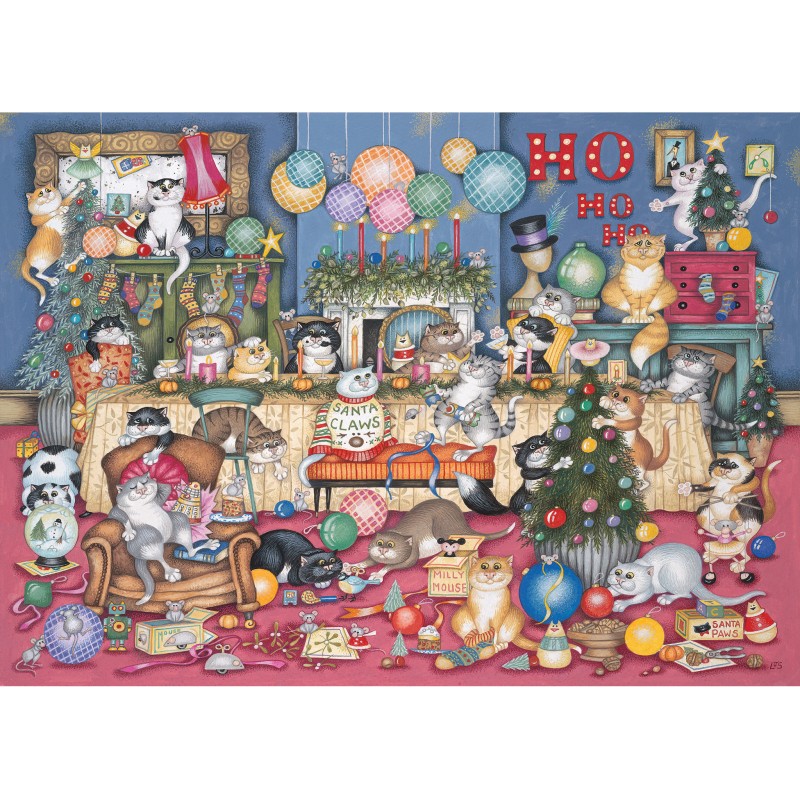Puzzle 1000 piese Gibsons - Feline...