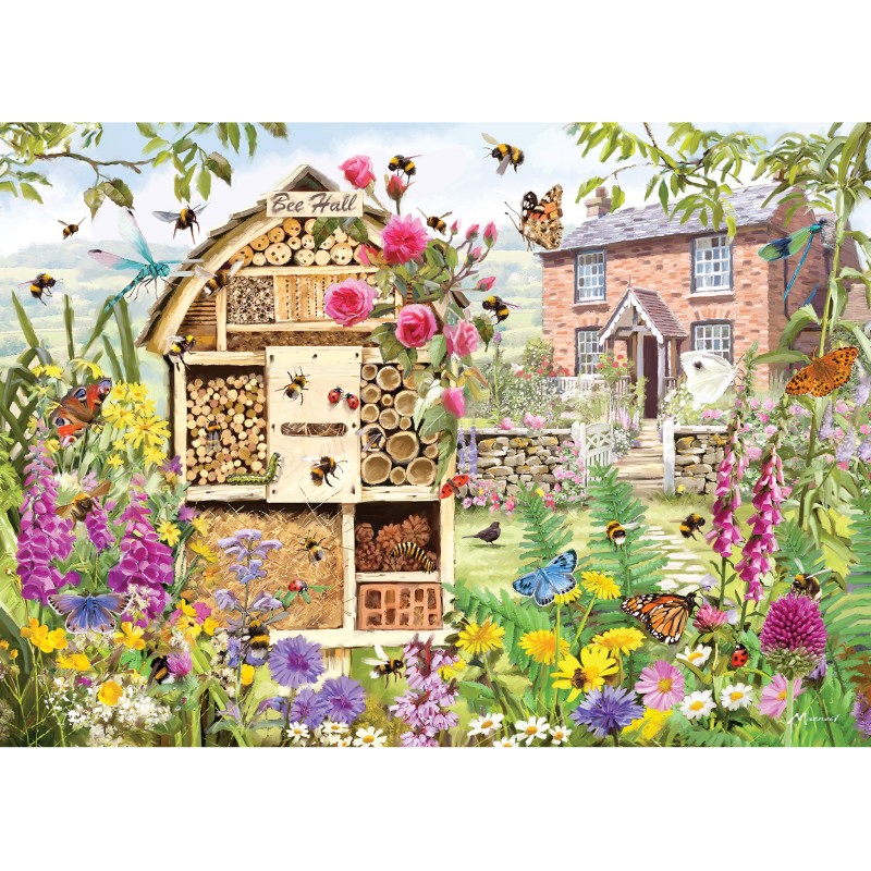 Puzzle 1000 piese Gibsons - Bee Hall...