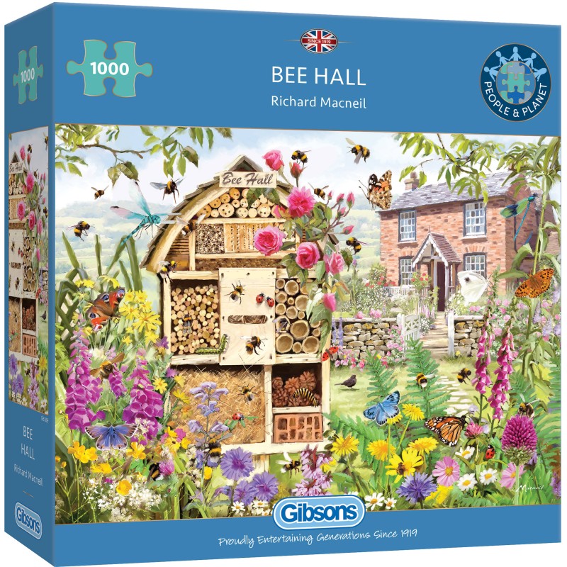 Puzzle 1000 piese Gibsons - Bee Hall...