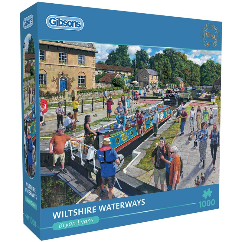 Puzzle 1000 piese Gibsons - Wiltshire...
