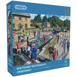 Puzzle 1000 piese Gibsons - Wiltshire Waterways (Gibsons-G6396)